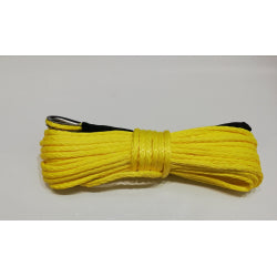 Synthetisches Seil für die Winde, gelb 6mm 15mb
